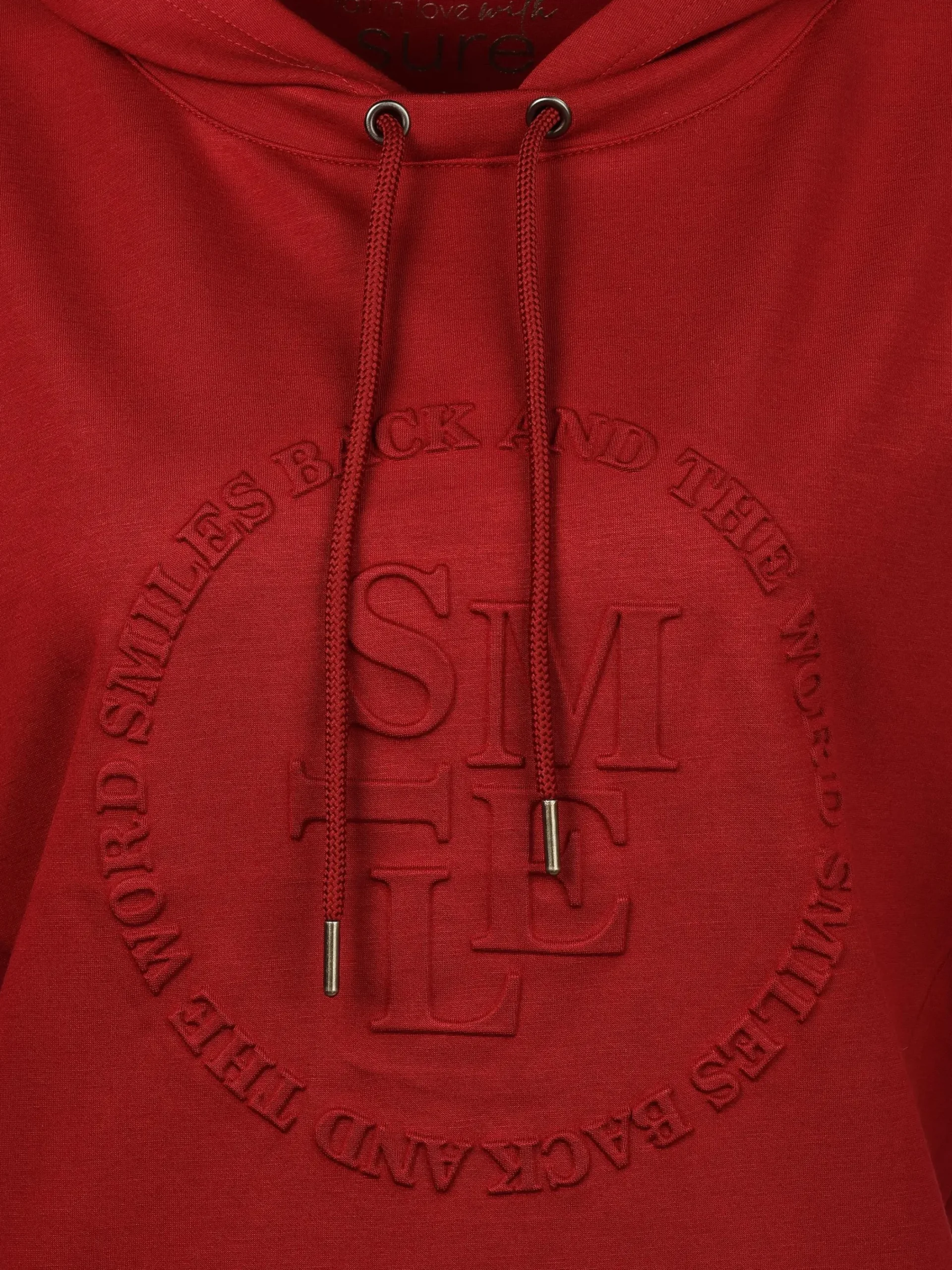 Damen Sure Damen Sweatshirt mit Wordingprint