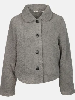 Damen IX-O Damen Teddyjacke in kurzer Form