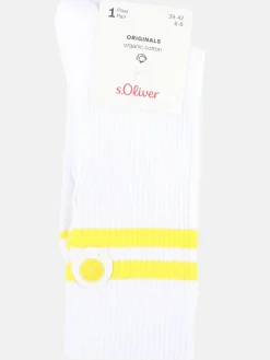 Damen s.Oliver Damen Tennissocken mit Stickerei