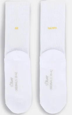 Damen s.Oliver Damen Tennissocken mit Stickerei