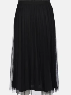 Damen Lisa Tossa Damen Tüllrock in Plisseeoptik