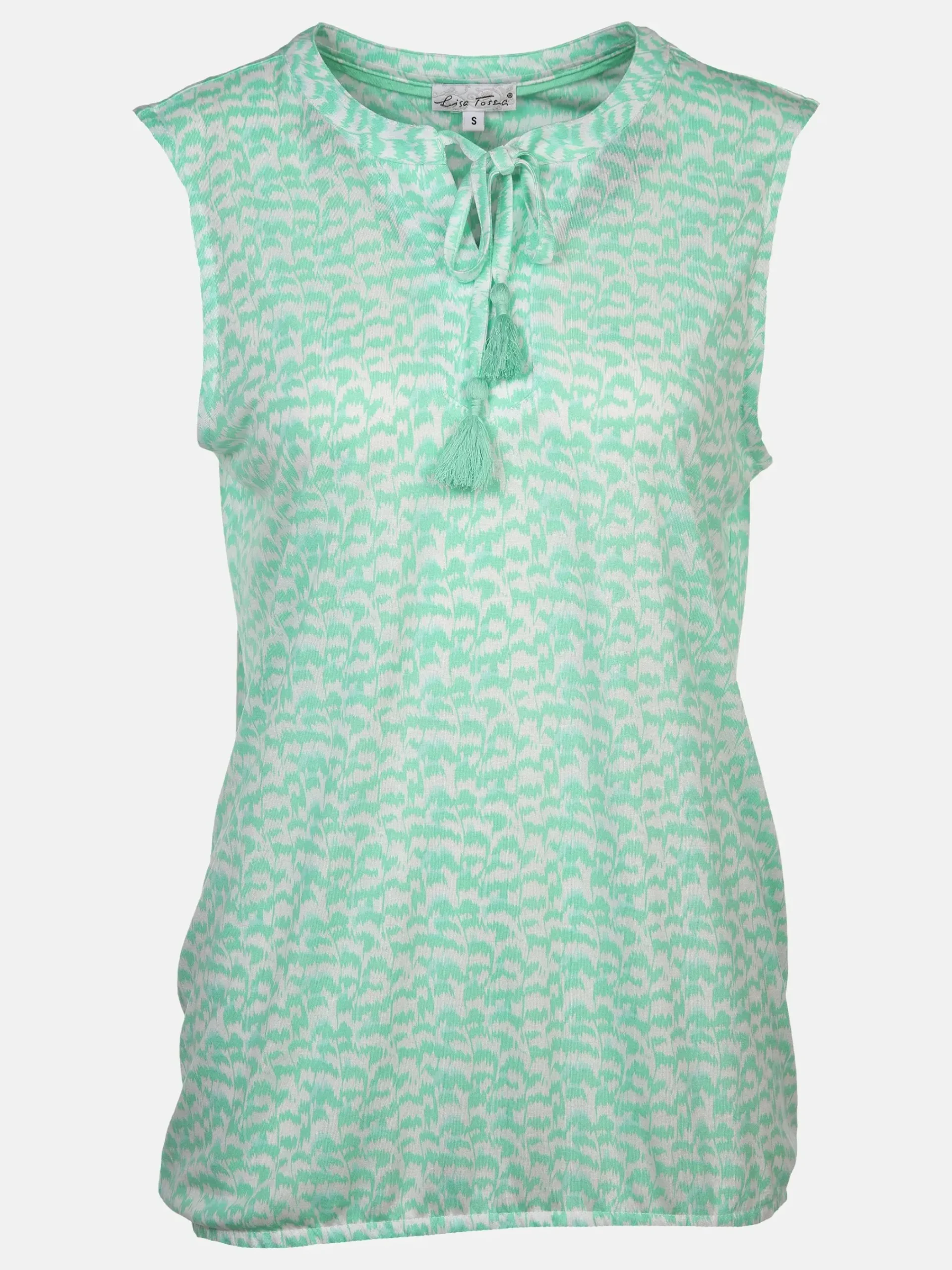 Damen Lisa Tossa Damen Top im Alloverprint