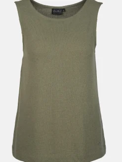 Damen Lisa Tossa Damen Top in Boucle-Optik