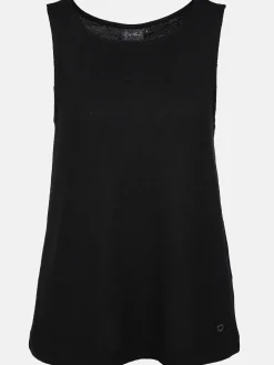 Damen Lisa Tossa Damen Top in Boucle-Optik