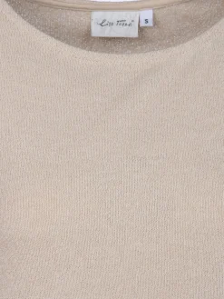 Damen Lisa Tossa Damen Top in Boucle-Optik