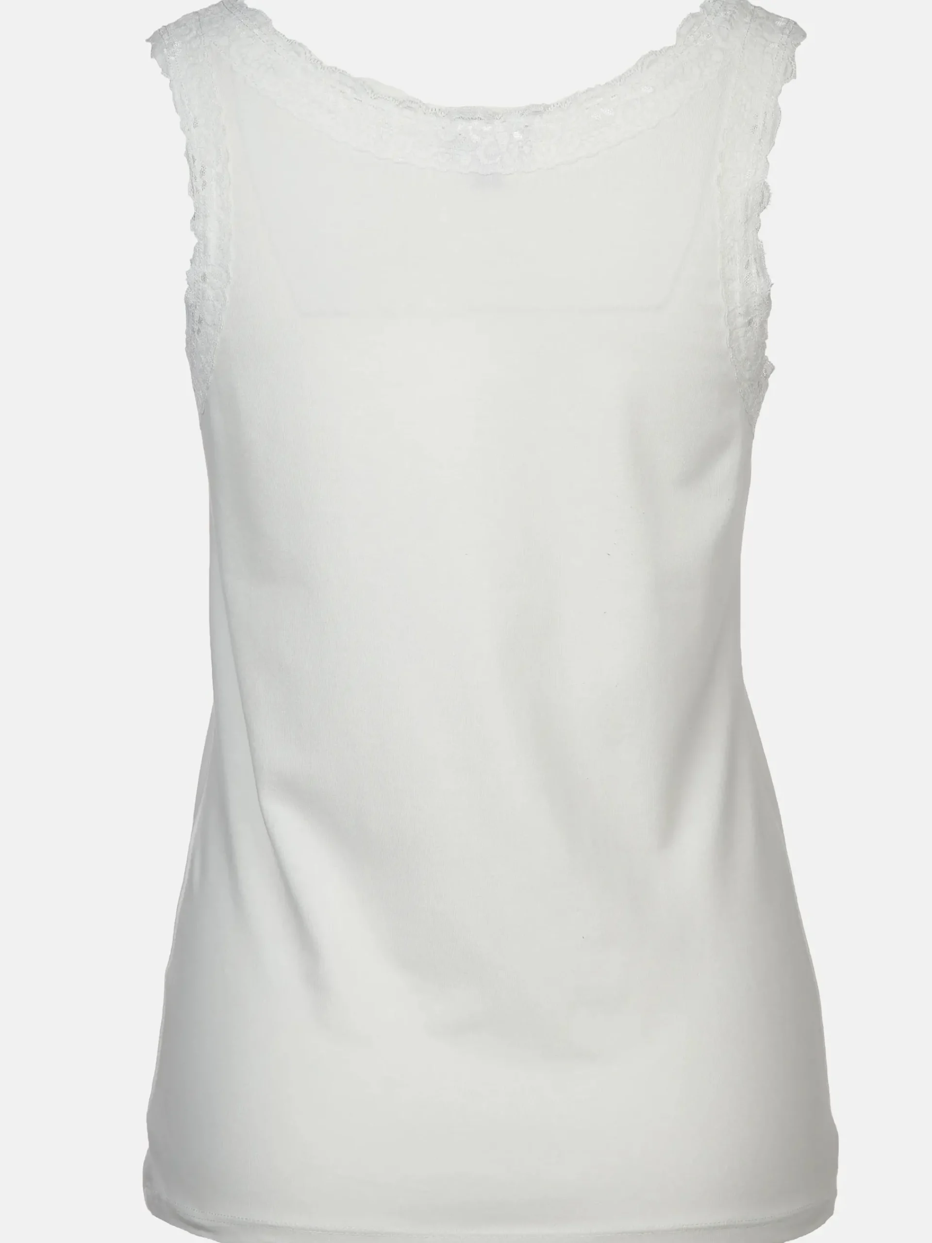 Damen Sure Damen Top mit Spitzenbesatz