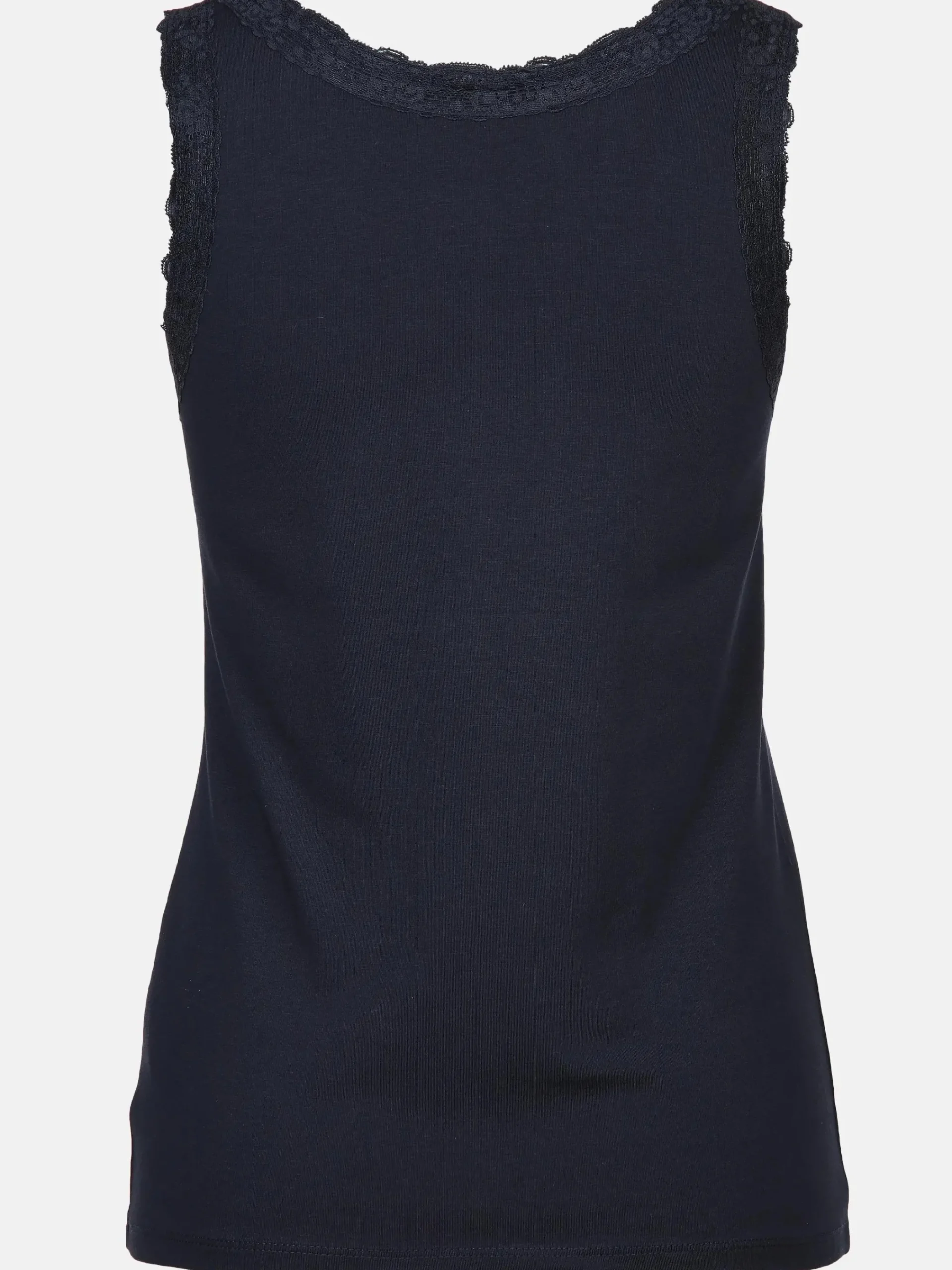 Damen Sure Damen Top mit Spitzenbesatz