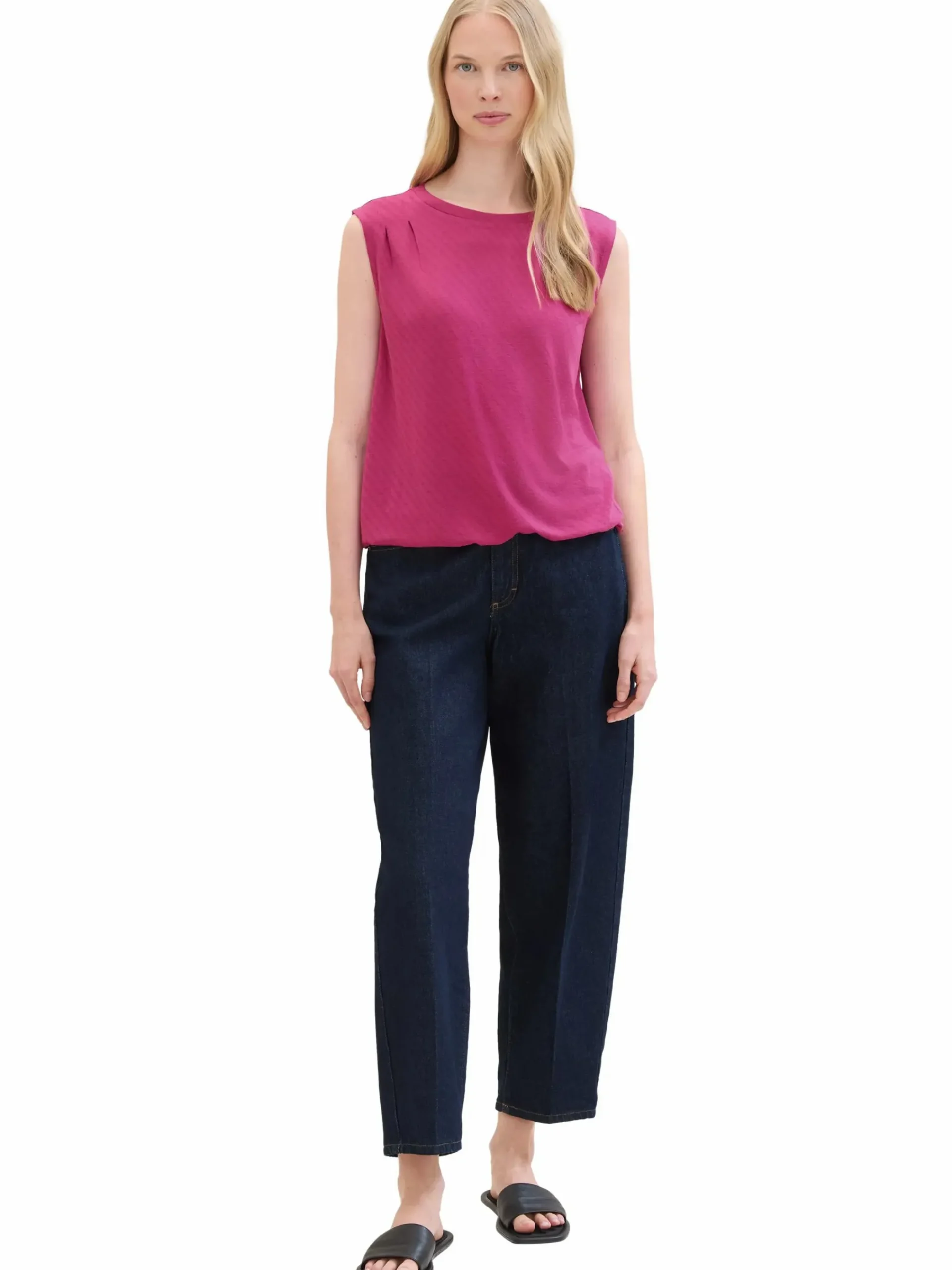 Damen Tom Tailor Damen Top mit Struktur