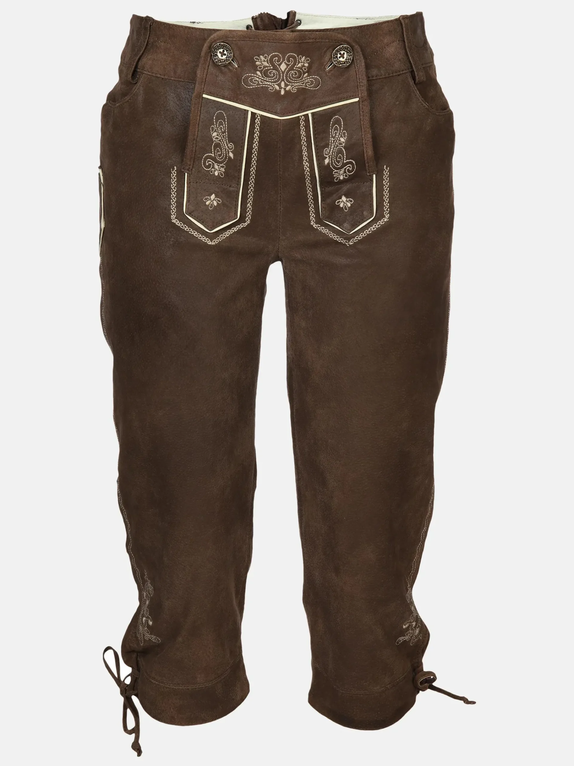 Damen Brandl Tracht Damen Trachten Echtlederhose mit Stickerei