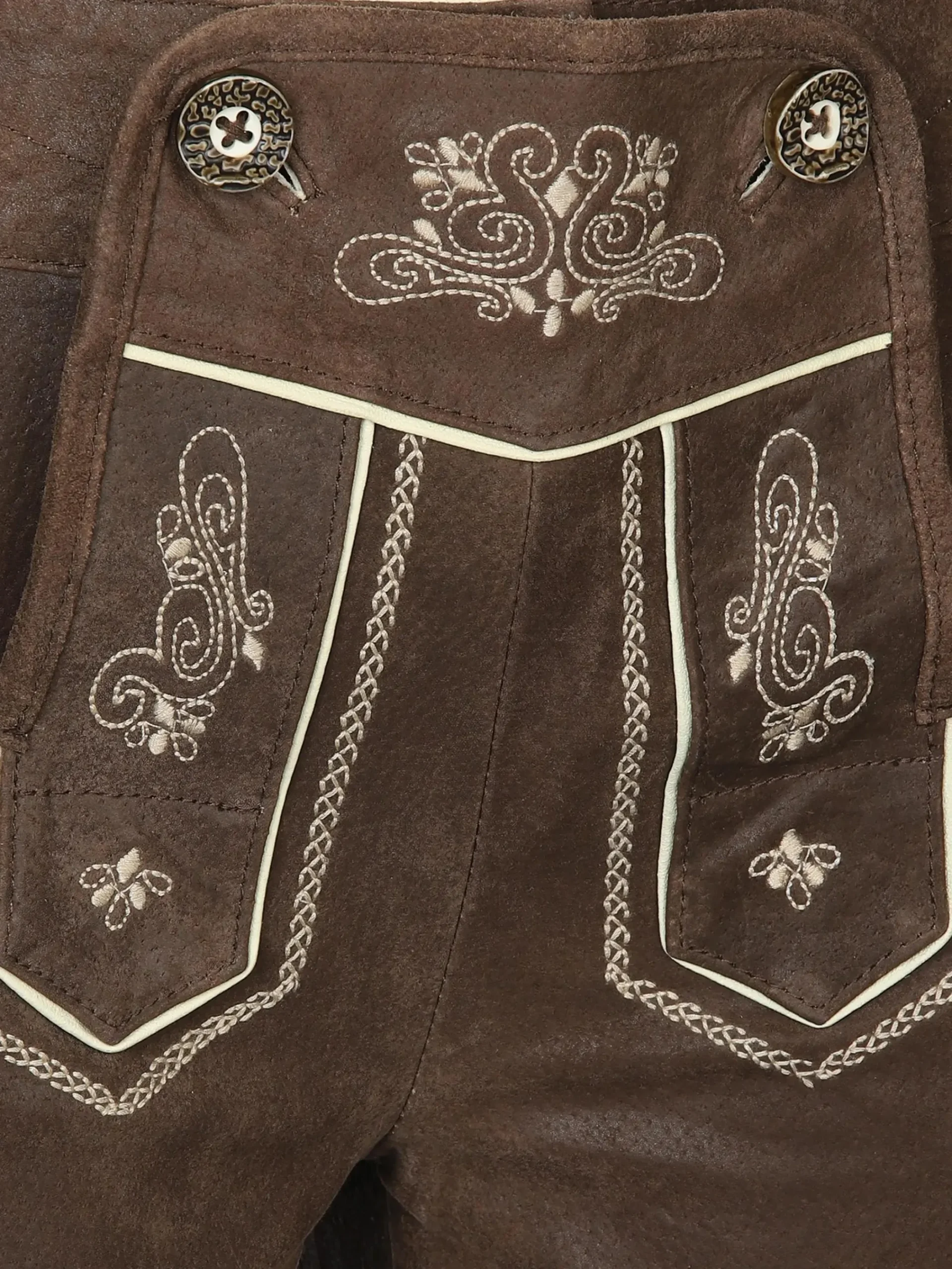 Damen Brandl Tracht Damen Trachten Echtlederhose mit Stickerei