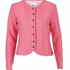 Damen Brandl Tracht Damen Trachten Strickcardigan mit Zopfmuster
