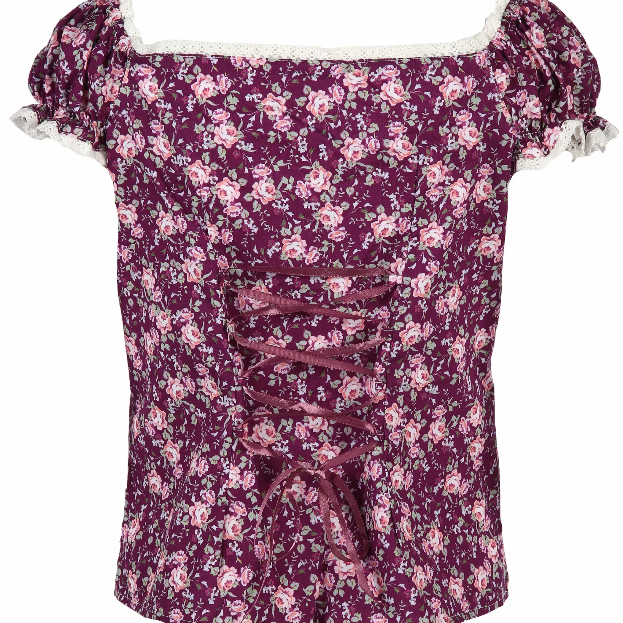 Damen Brandl Tracht Damen Trachtenbluse im floralen Print