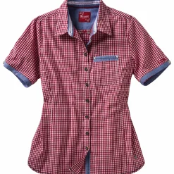 Damen Brandl Tracht Damen Trachtenbluse im Karomix