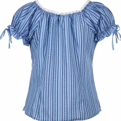 Damen Brandl Tracht Damen Trachtenbluse mit Spitzenbesatz