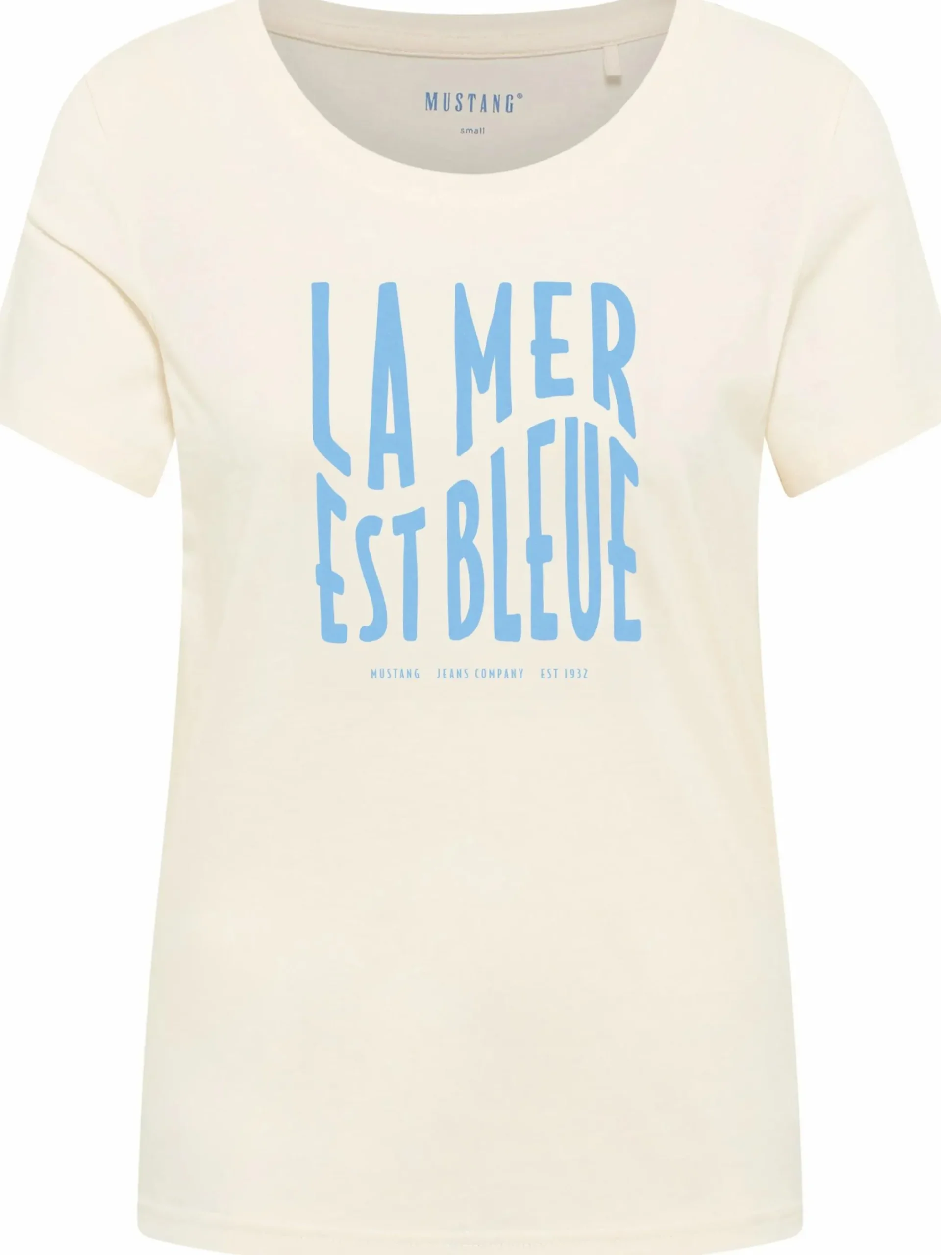 Damen Mustang Damen T-Shirt "Alma" mit Frontprint