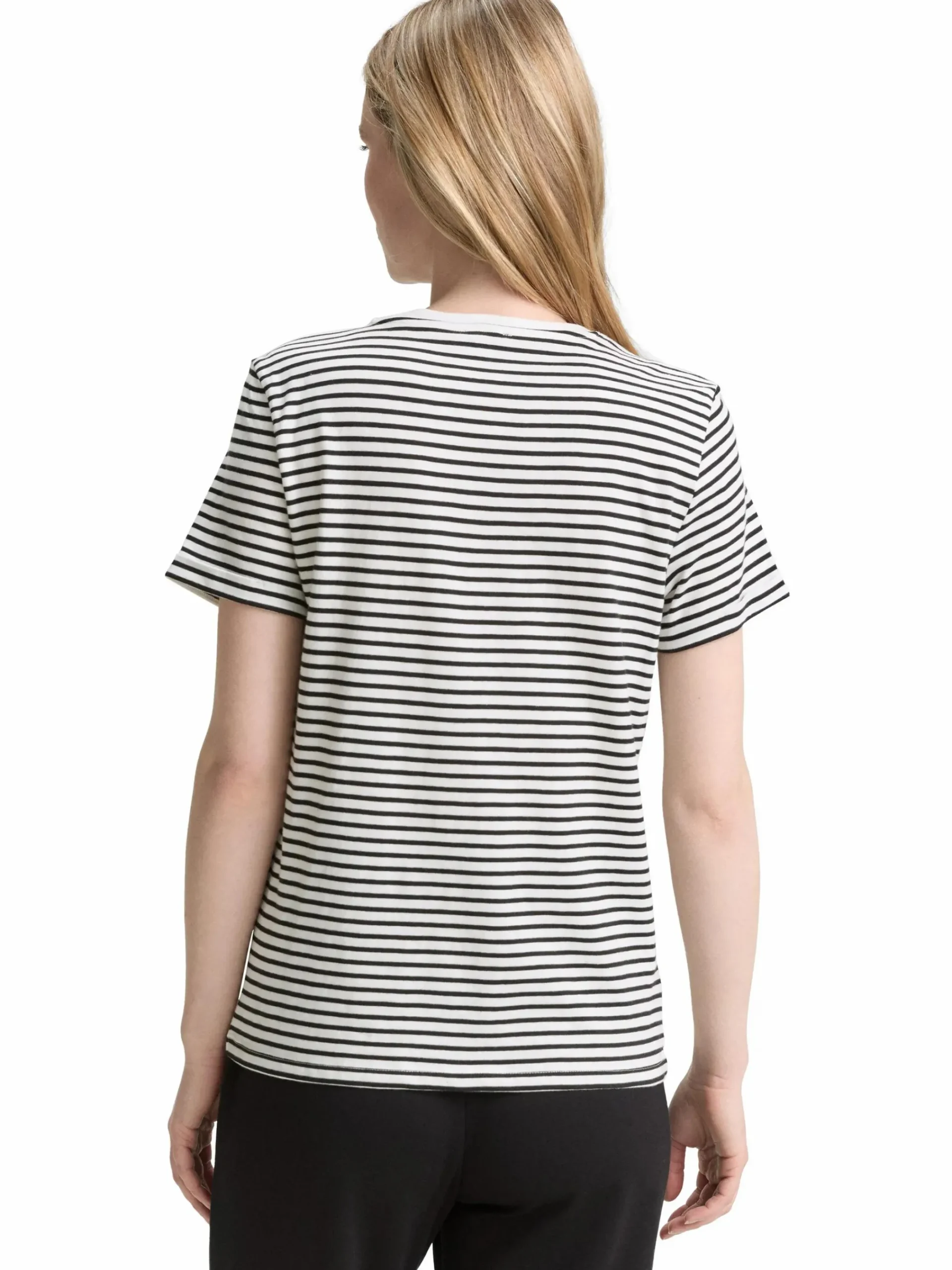 Damen Tom Tailor Damen T-Shirt im Streifenlook