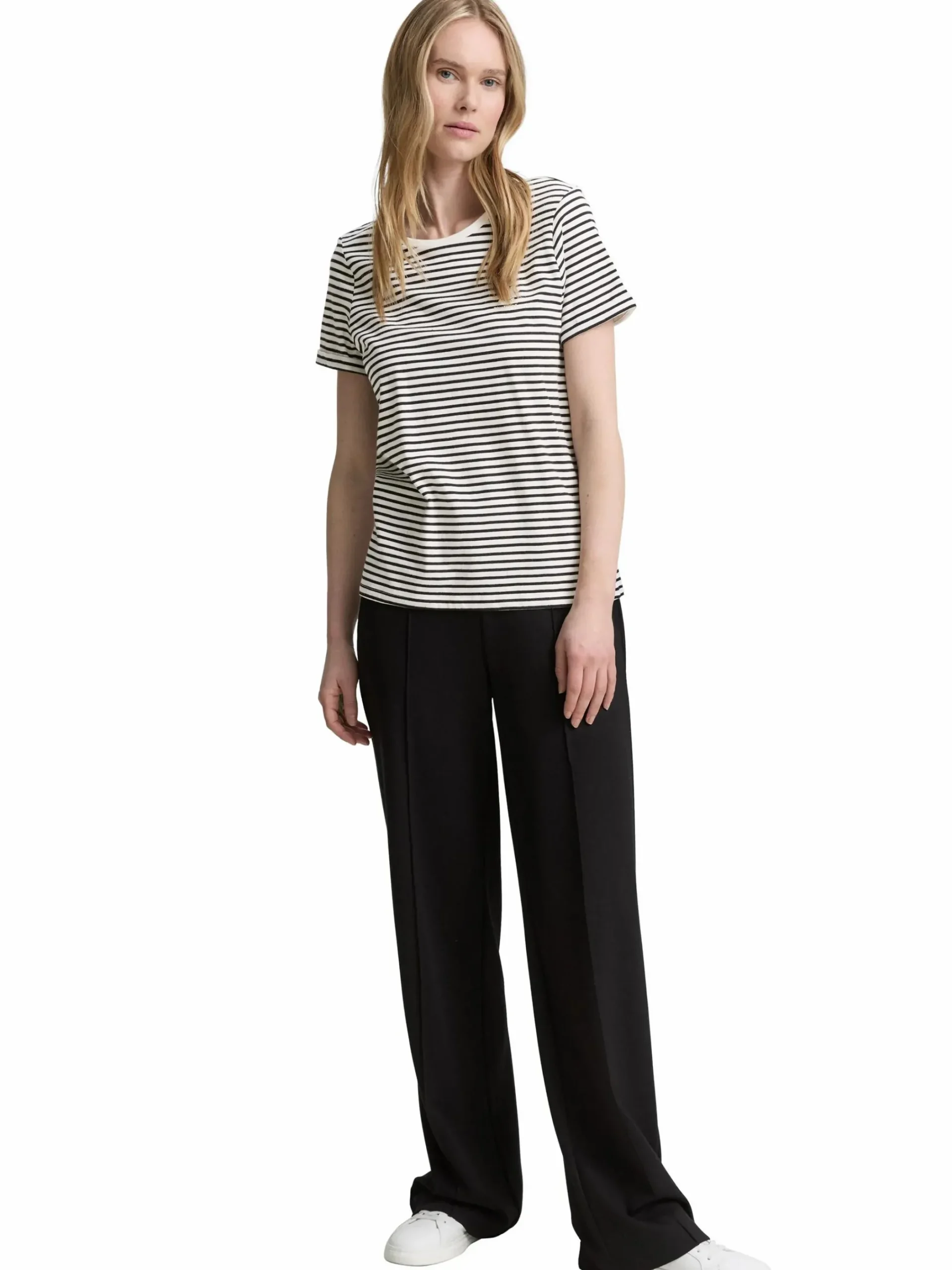 Damen Tom Tailor Damen T-Shirt im Streifenlook
