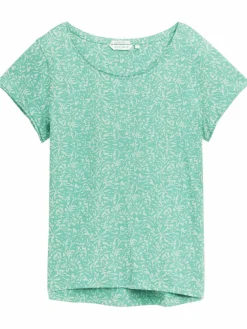 Damen Tom Tailor Damen T-Shirt meliert