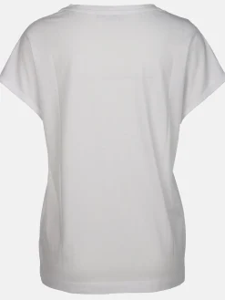 Damen Lisa Tossa Damen T-Shirt mit Lochstickerei