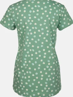 Damen Tom Tailor Damen T-Shirt mit Punkten