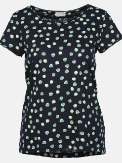 Damen Tom Tailor Damen T-Shirt mit Punkten