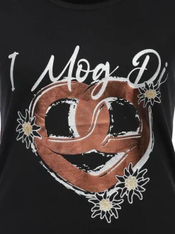 Damen Brandl Tracht Damen T-Shirt mit Trachtenmotiv