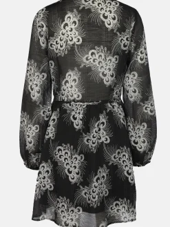 Damen IX-O Damen Tunika Kleid mit Muster