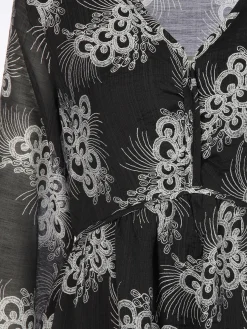 Damen IX-O Damen Tunika Kleid mit Muster