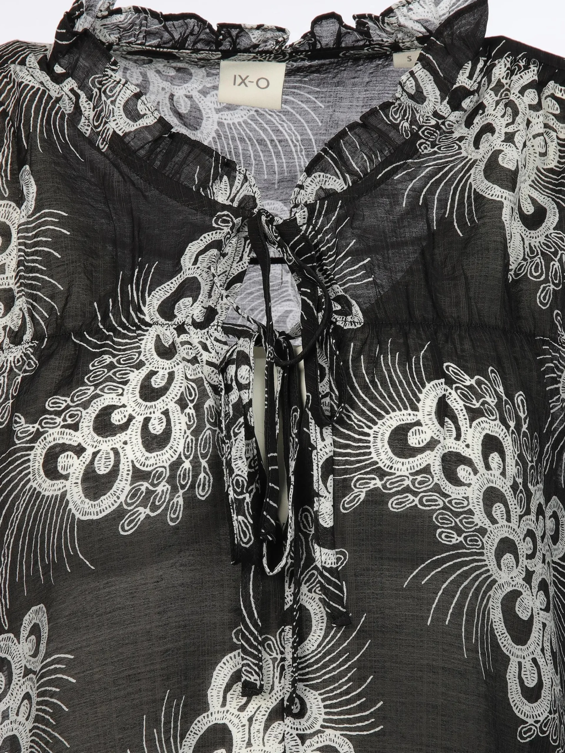 Damen IX-O Damen Tunika mit Bindeband