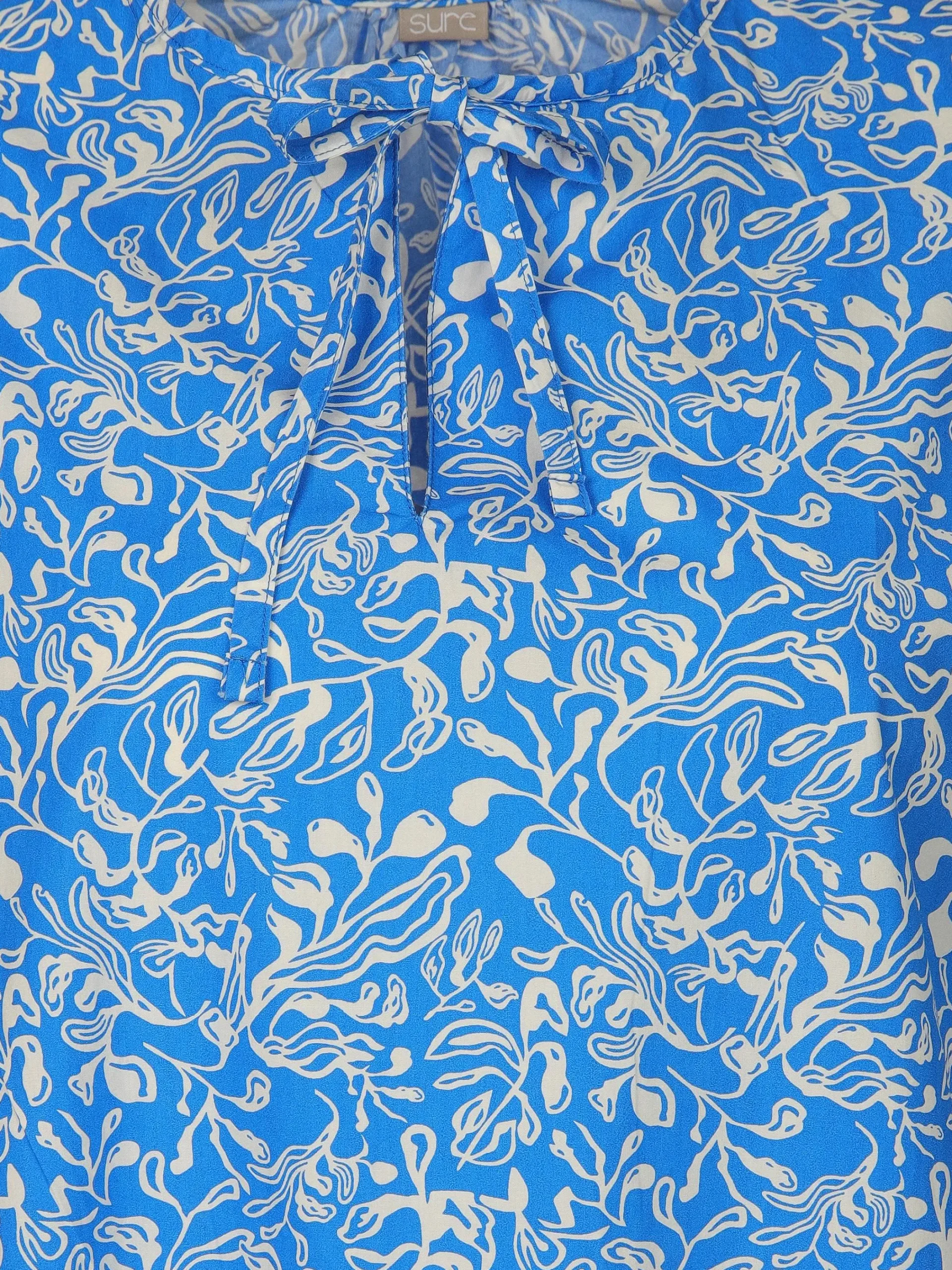 Damen Sure Damen Volantkleid mit Alloverprint