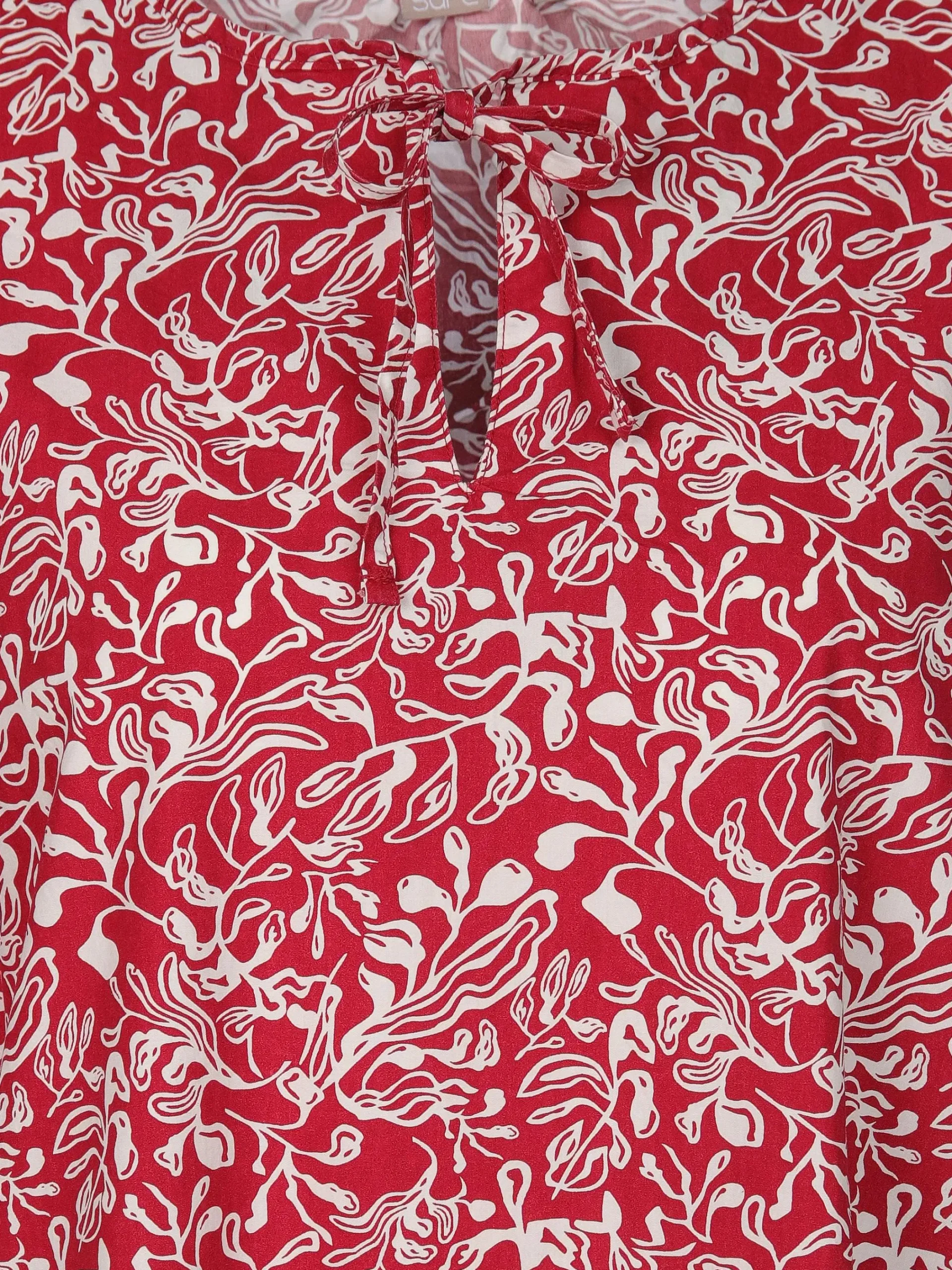 Damen Sure Damen Volantkleid mit Alloverprint