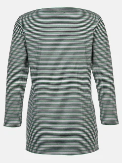 Damen Sure Damen Wabenstrukturshirt mit Streifen