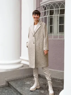 Damen Lisa Tossa Damen Wollmantel