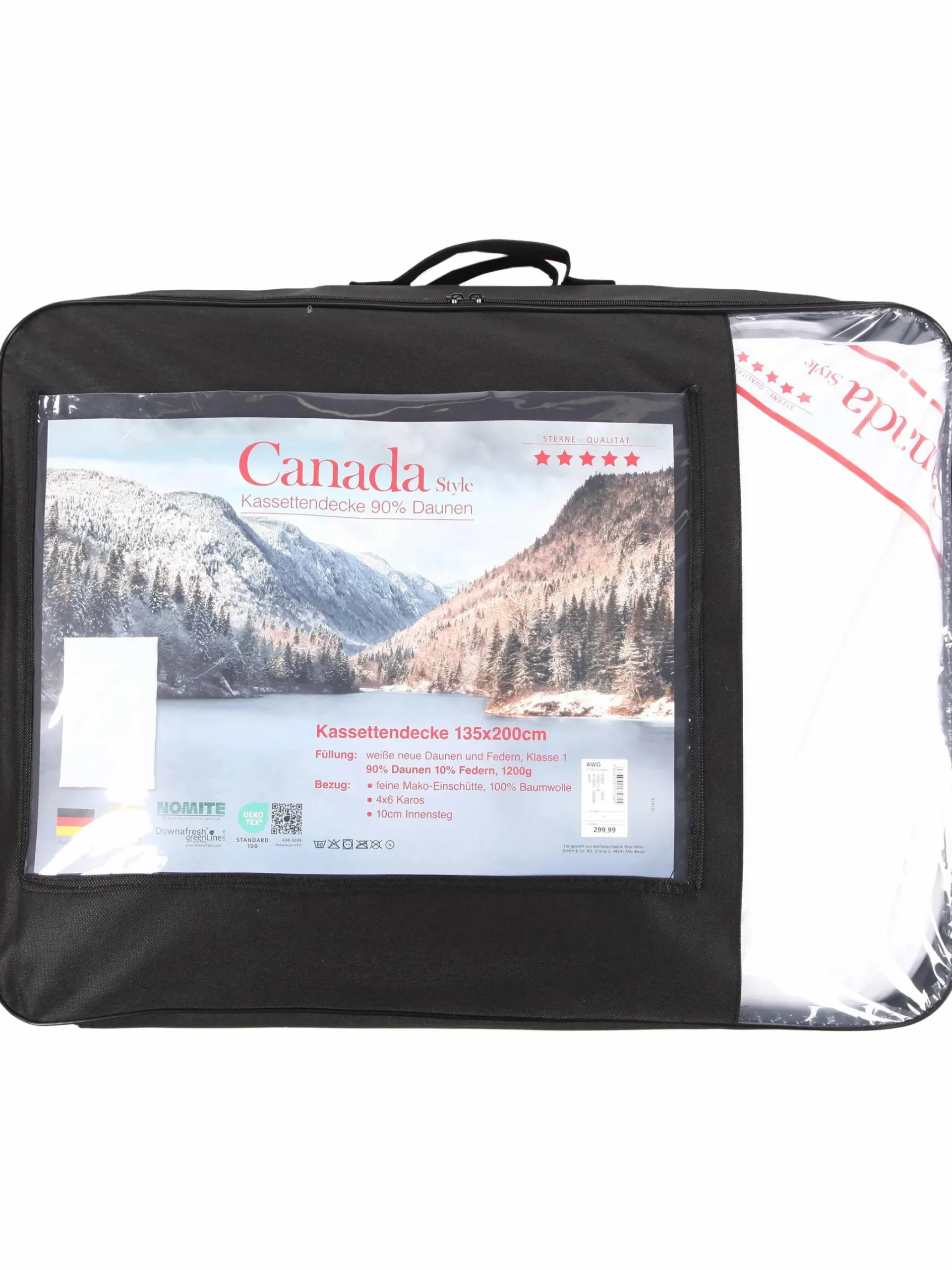 Canada Daunen Kasettendecke 135x200cm