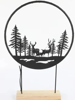 Weihnachten Deko Objekt mit weihnachtlichem Motiv