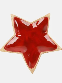 Weihnachten Deko Schale in Sternform, 20cm