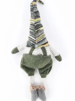 Weihnachten Deko Wichtel, mit Hängebeinen, 44cm lang