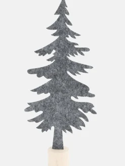 Dream House Filzbaum mit Holzfuß, 30cm hoch