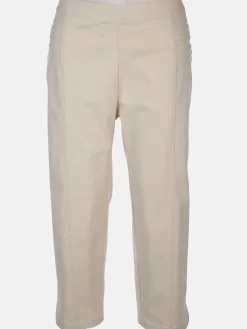 Damen Sonja Blank Große Größen 7/8 Hose mit Mittelnähten