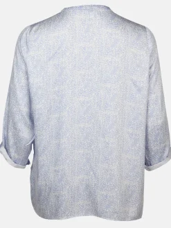 Damen Sonja Blank Große Größen Bluse im Minimalprint