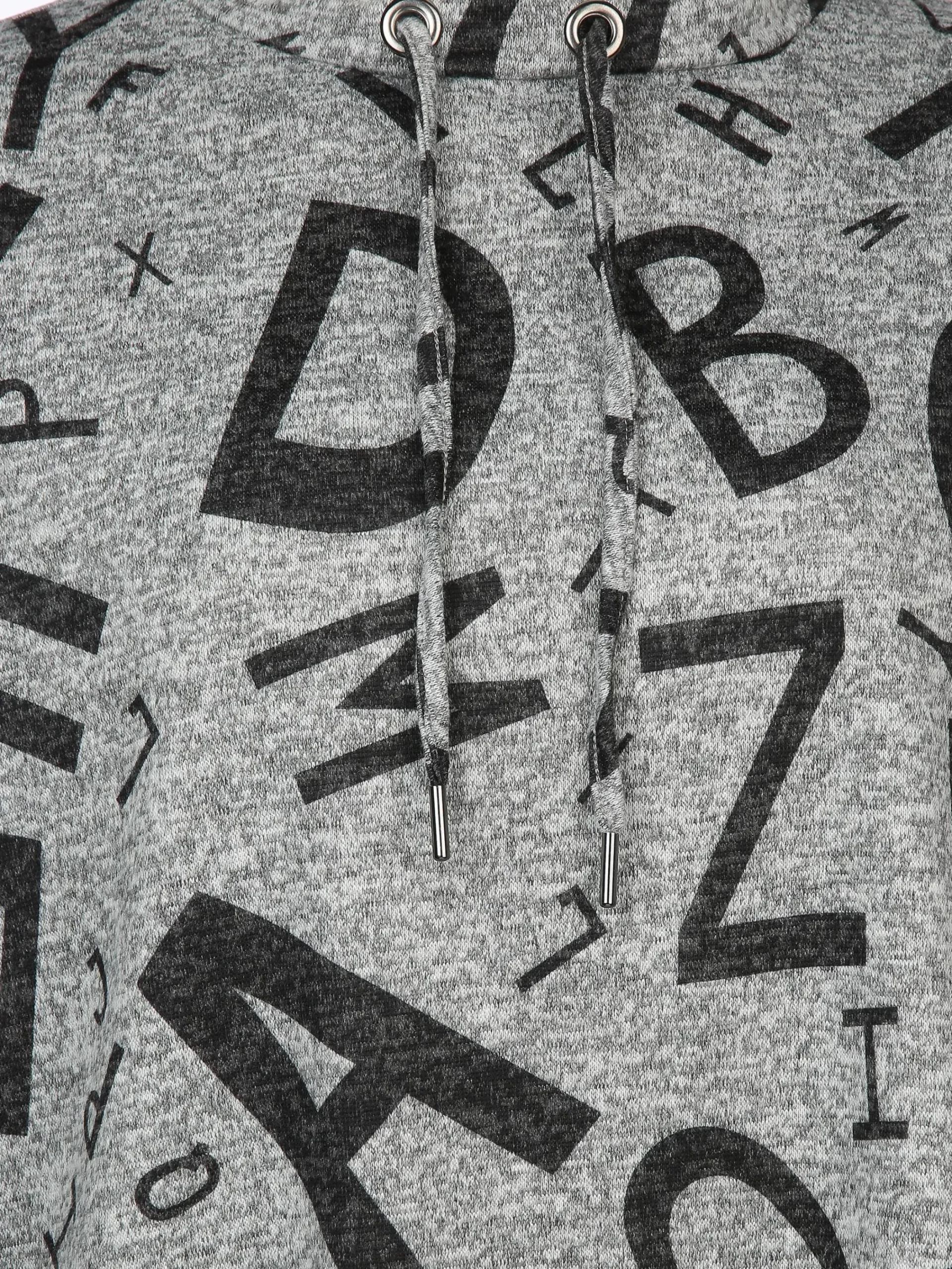 Damen Sonja Blank Große Größen Flauschshirt