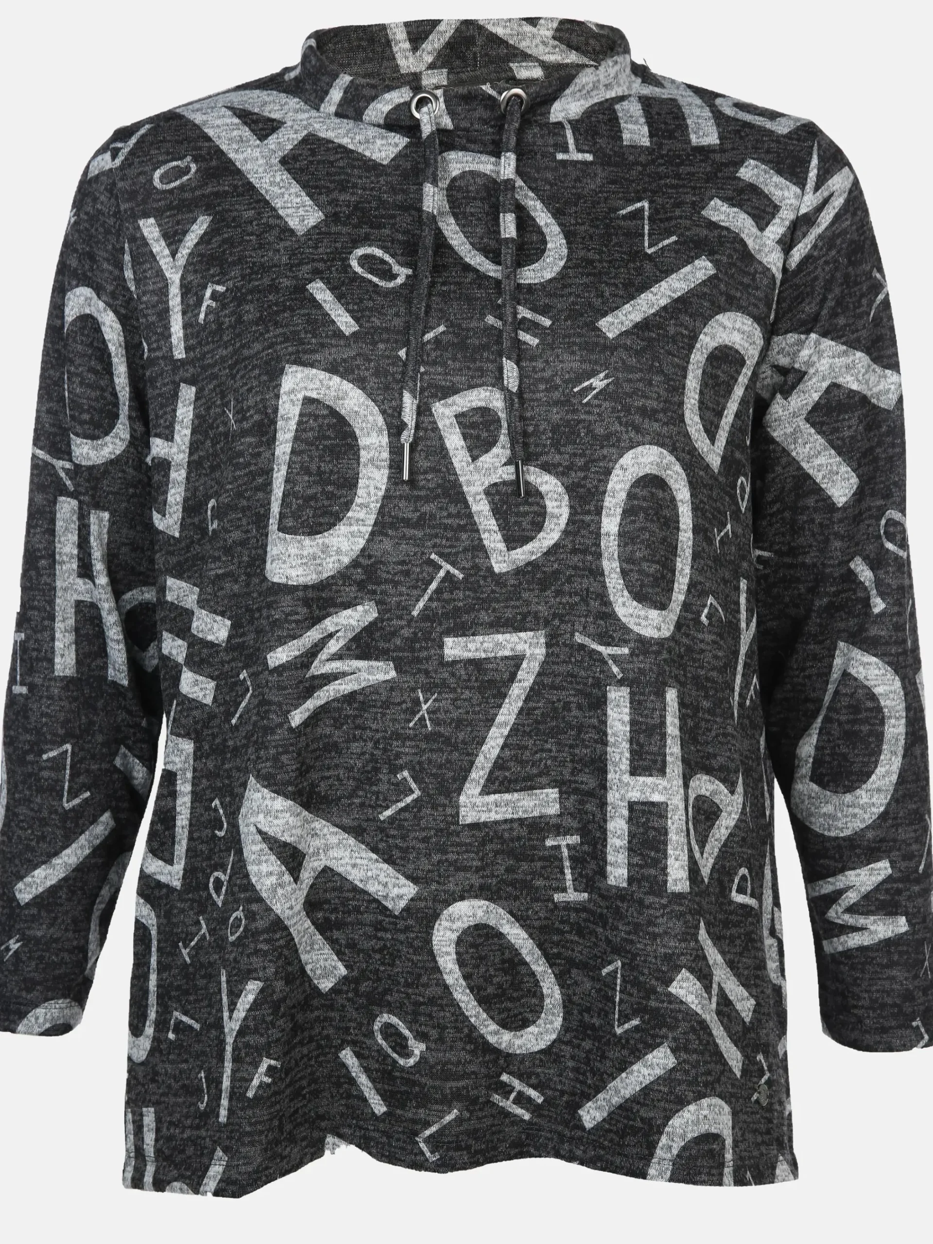 Damen Sonja Blank Große Größen Flauschshirt