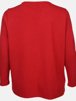 Damen Sonja Blank Große Größen Jacquardshirt