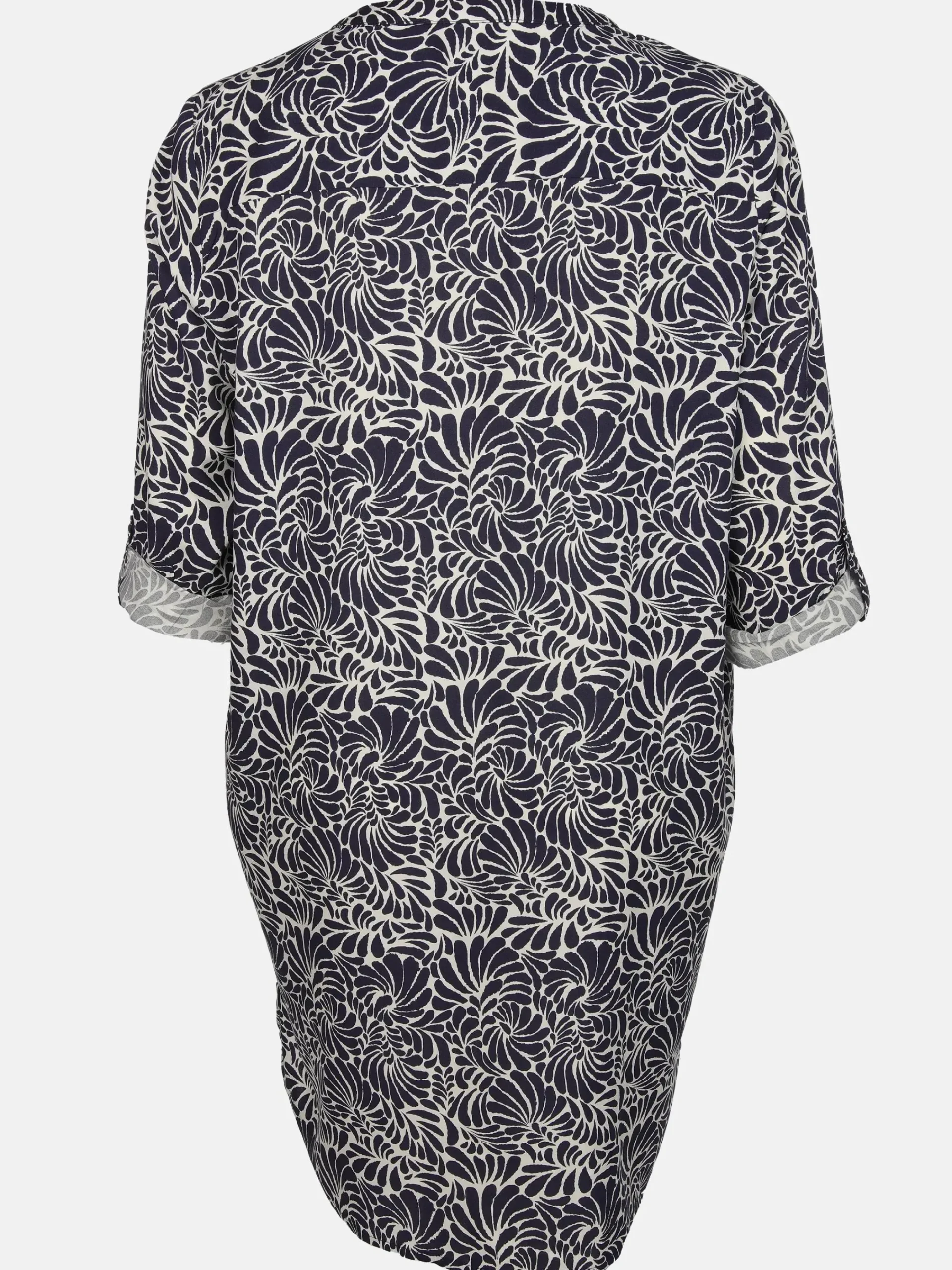 Damen Sonja Blank Große Größen Kleid mit Musterprint