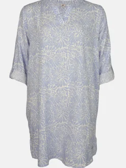 Damen Sonja Blank Große Größen Kleid mit Musterprint