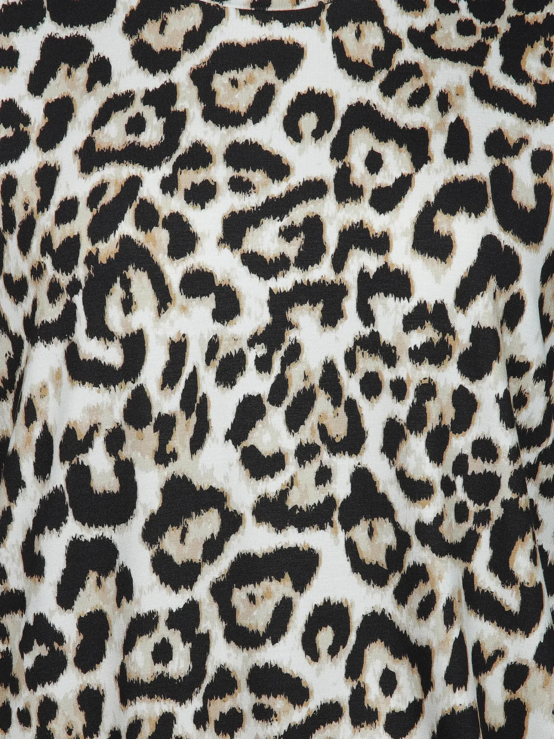 Damen Sonja Blank Große Größen Leoshirt mit Bindeband