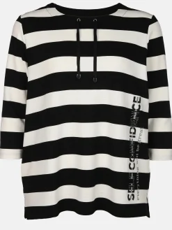 Damen Sonja Blank Große Größen Ringelshirt