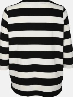 Damen Sonja Blank Große Größen Ringelshirt