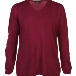 Damen Sonja Blank Große Größen Strickpullover "Cashmere-Like"