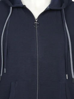 Damen Sonja Blank Große Größen Sweatcardigan